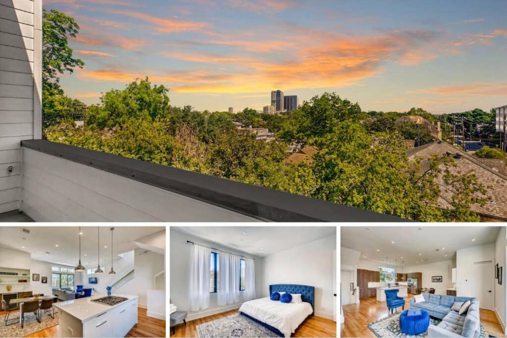 4 Story Home Mins To Downtown Houston With City Views Luaran gambar